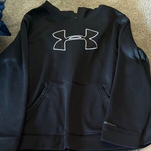 Under Armour Black Pullover with Logo